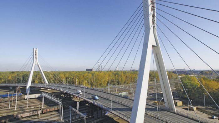 Путепровод в створе против Александровской Фермы